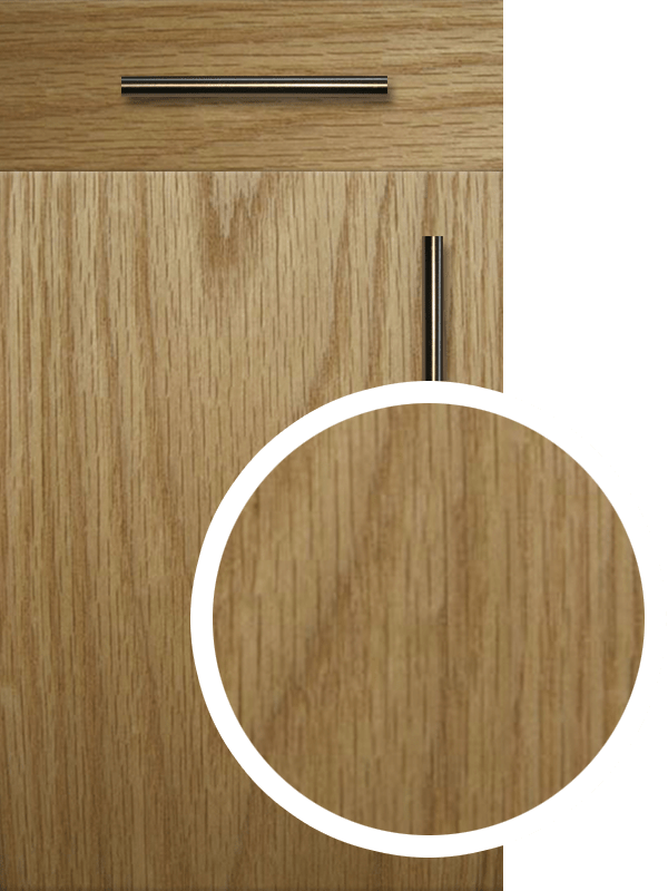 oak veneered